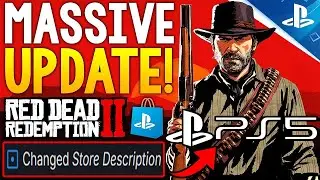 MASSIVE NEW Red Dead Redemption 2 PS5 Upgrade UPDATE!