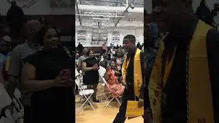 Me in MT Pisgah Middle graduation 🎓 Pt.1.