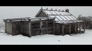 Drive to Craig's Hut in the Snow!!! No3 Refuge Hut, Razorback Hut, Howqua Gap Hut. Vic High Country.