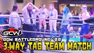 TAG MATCH: The Saved Boys vs Mark Shaw & Devon Parkside vs Books & Looks | GCW Wrestling 10/02/2022