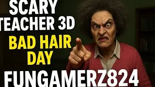 Bad hair day Scary teacher 3D #games #leveldesign #gaming #techno #dop2 #technogame @FunGamerz824