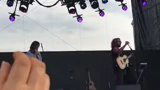 Jim James & Brandi Carlile “Blowin in the Wind” 8/25/17 Lockn #bobdylan #blowininthewind #lockn #mmj