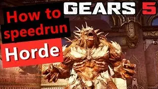 How to Speedrun / unlock Medals fast in Gears 5 Horde mode!