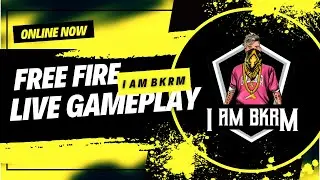I AM BKRM 1 VS Squad Gameplay In BR - RANKED | Live Gameplay In Free Fire | #1