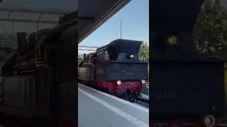25 Jahre S-Bahn Hamburg Dampflok BR 78 Einfahrt Poppenb&uuml;ttel