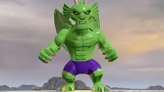 LEGO Marvel Super Heroes 2 - Fin Fang Foom - Open World Free Roam Gameplay (PC HD) [1080p60FPS]