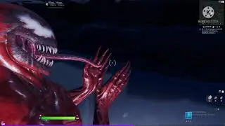 Carnage tongue reaction to yay emote