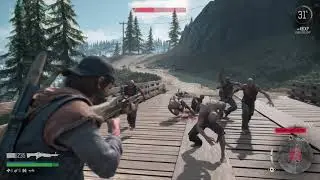 Days Gone Rimview Ranch horde  MG55 test