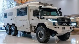 2026 Toyota HikeCruze 6x6 Camper Review | Ultimate Off-Grid Luxury Motorhome & Fortress Truck