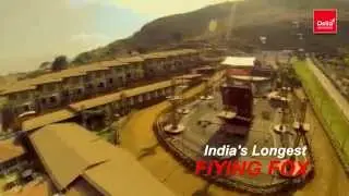 Flying Fox @ Della Adventure - Extreme Adventure Park, Lonavala - India