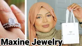 MAXINE JEWELRY RING SET REVIEW & UNBOXING | 2.0 CARAT CUSHION CUT | THE MOST AFFORDABLE WEDDING RING