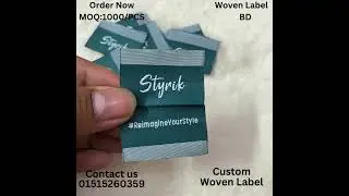 Custom Woven Labels for Clothing | Woven Label | Paper Tag Design | Manufacturing & Printing Guide.