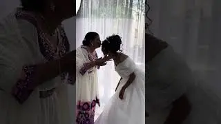 First look of bride with family #weddingvideo#wedding#ethiopia #ethiopiawedding#weddingdress