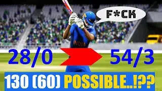 130 runs in 10 overs: BOUNDARIES ONLY video game challenge highlights #mgjchallenge #mgj #mgjcricket