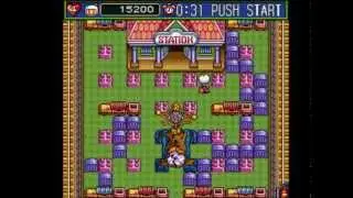 Давайте поиграем в Super Bomberman 5 - № 9. Проложи себе путь к победе с помощью бомб!