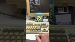 Time Traveling to 1992 Installing Wolfenstein 3D on My Vintage PC! #shorts #90s #retro #nostalgia
