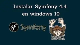 Instalar composer y el framework Symfony 4.4 + Host virtual en Windows | XAMPP | PHP | 2021