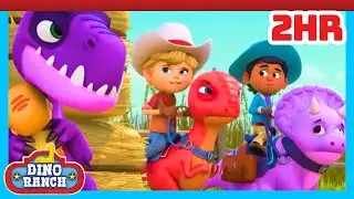 🦖 Protecting the T-Rex Eggs! | Dino Ranch | Cartoons For Kids