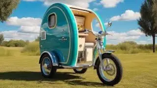 Tiny Home on Wheels Reinvented: Meet the Tiny Camper Trike Changing Travel Forever!