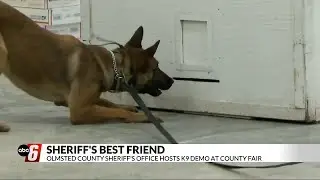 Olmsted County Sheriff's Office hosts K9 demo at county fair