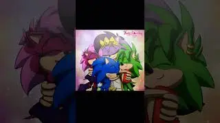 (Sonic, Sonia, Manic and Sonic's Mom ) #sonic #sonia #manic #sonicunderground #shorts