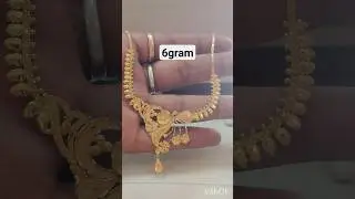 6gram beautiful Gold Necklace SJ_Gold