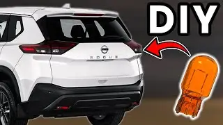 DIY 2021-2025 Nissan Rogue Tail Light Bulb Replacement | Replace Nissan Rogue Rear Turn Signal Bulb