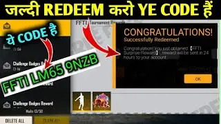 JALDI REDEEM KARLO | FFTI REDEEM CODE