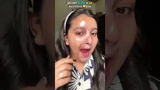 Korean Glass Skin Peel Off Mask 🤯 Soft Skin and Glow Your Face #shorts