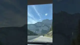 Coming from flat Midwest roads, every turn in Banff feels like a movie scene.