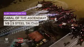 Kane's Wrath [Alien Prophecies Mod] - Cabal of the Ascendant vs 3 Steel Talons Brutal AI