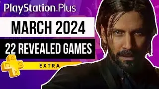PlayStation Plus Extra March 2024 Games | PS Plus Extra March 2024