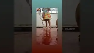 main air balloon splash water play with daddy