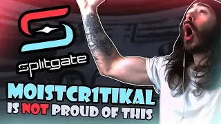 Moistcritikal Is Embarrassed After This | Splitgate Epic Highlights and Funny Moments #5 | Montage