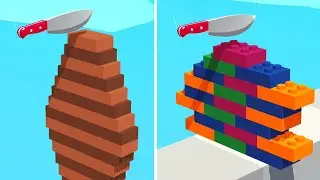 Slice It All Gameplay! Satisfying and Relaxing ASMR Slicing Video NEW UPDATE