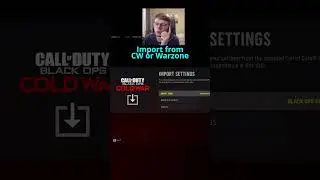 How to Import *YOUR* SETTINGS from Warzone to Vanguard!