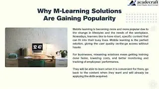 What Are M Learning Solutions: A Complete Guide to Custom Mobile Learning