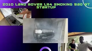 2010 Land Rover LR4 Smoking Bad at Startup | Cold Start Smoke Issue Explained