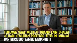 TERTAWA SAAT LIAT ORANG SHALAT, 30 HARI KEMUDIAN PROFESOR INI MUALAF DAN BERSUJUD SAMBIL NANGIS
