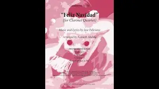 Feliz Navidad (for Clarinet Quartet)