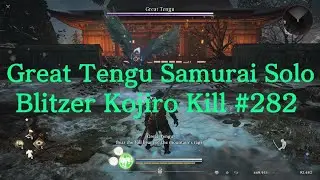Nioh 3 Great Tengu Samurai Solo