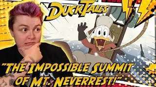 QUITTING OR DYING?!?! ~ Ducktales 1x04 "The Impossible Summit of Mt. Neverrest!" REACTION!