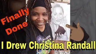 Christina Randall 'PROJECT REACH THE WORLD' Vlog | I'm sending Christina the picture I drew of her