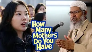 Innocent Korean Girl Asks Dr Zakir Naik A Question About The Existence Of God - Gets A Good Answer❗