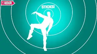 Fortnite FISHY FLOURISH Dance 1 Hour Version! (ALL FISHSTICK SKINS)