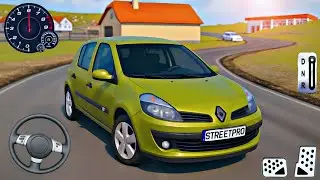 Streetpro Car Driving Games – Renault Clio City Realistic Drive Traffic - Android GamePlay 