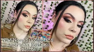 NEW NOMAD COSMETICS AMERICAN ROUTE 66 PALETTE | TUTORIAL