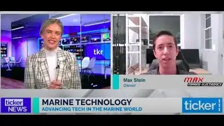 Max Marine Electronic's Max Stein full interview with Ticker News