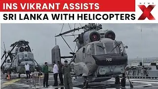 INS Vikrant Assists Sri Lanka with Helicopters Amid Cyclone Ditwah Rescue Operations | NewsX