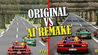 Out Run Reinvented: Original vs AI Remake - Innovation or Abomination?